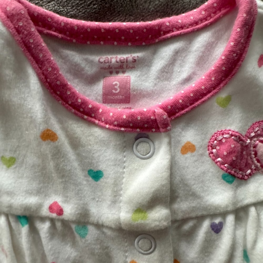 Carter's Onesie and Pull-On Short Set EUC Sz 3 mos - Picture 2 of 4